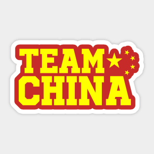 Team China - Summer Olympics Sticker